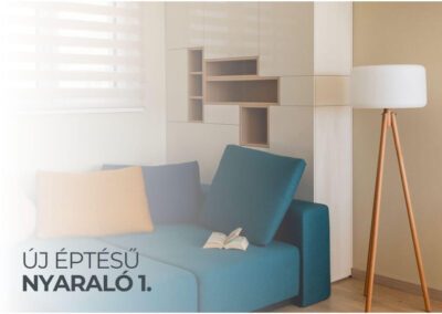 Új építésű ikerház a Balaton parton 1.